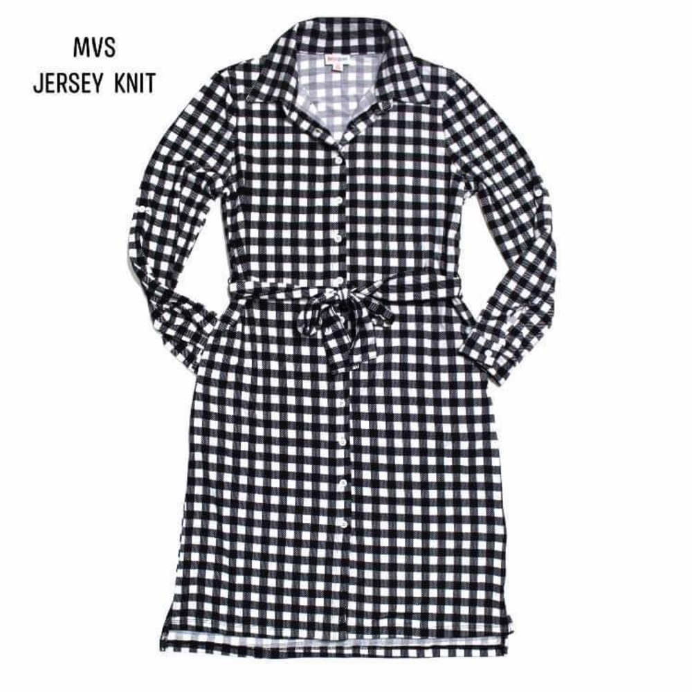 Lularoe Ellie Dress buffalo plaid